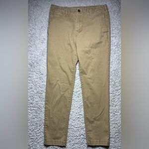 American Eagle Pants Mens 30 x 32 Khaki Slim Straight Lived In Flex 5 Pocket
